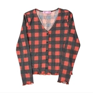 Mini Society, girl's long-sleeved blouse, size 10/12 kids